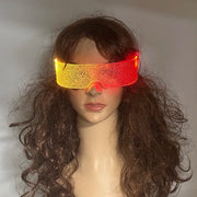 New Colorful LED Glasses Women Men Decor Eyewear Luminous Party Glasses Glowing For  Rave Night Club Bar  Dancing Party