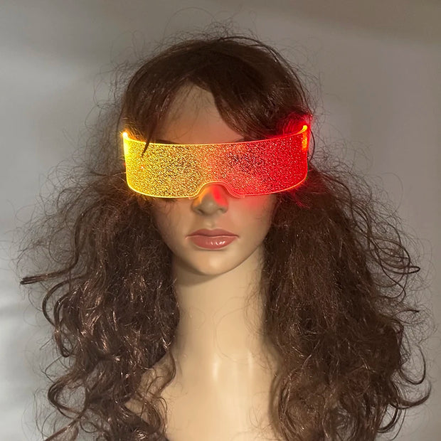 New Colorful LED Glasses Women Men Decor Eyewear Luminous Party Glasses Glowing For  Rave Night Club Bar  Dancing Party