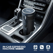 Portable Coffee Maker Small Espresso Machine DC12V Travel Coffee Maker for Car Outdoors Camping Backpacker Lightweight