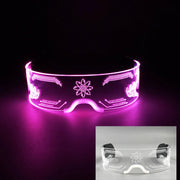 New Colorful LED Glasses Women Men Decor Eyewear Luminous Party Glasses Glowing For  Rave Night Club Bar  Dancing Party