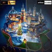 New Mini Home Micro Projector Portable Outdoor Support 1080P Built In Speaker Wired Same Screen Mobile Phone Movie Projector