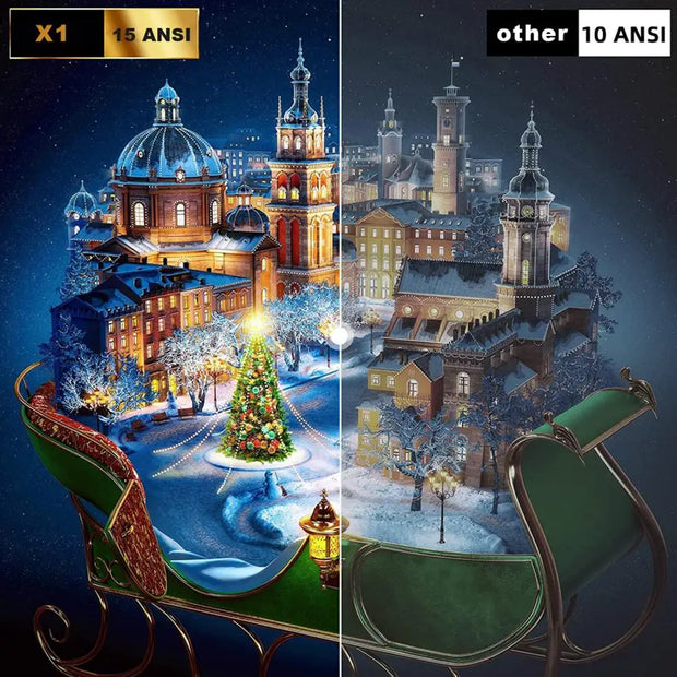 New Mini Home Micro Projector Portable Outdoor Support 1080P Built In Speaker Wired Same Screen Mobile Phone Movie Projector