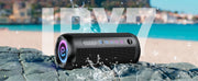 Portable Bluetooth Speaker, Bluetooth 5.4 Speaker, 30W Dual Speaker, Deep Bass, 30H Playtime, 3 EQ Mode, Colorful RGB Lights