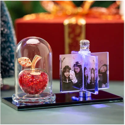 Personalized Photo Frame Custom Photo Frame with Light, Girlfriend Gift Mother Gift Wife Gift Wedding Decor