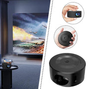 New Mini Home Micro Projector Portable Outdoor Support 1080P Built In Speaker Wired Same Screen Mobile Phone Movie Projector