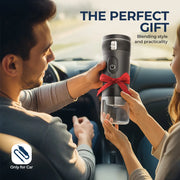 Portable Coffee Maker Small Espresso Machine DC12V Travel Coffee Maker for Car Outdoors Camping Backpacker Lightweight