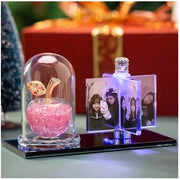 Personalized Photo Frame Custom Photo Frame with Light, Girlfriend Gift Mother Gift Wife Gift Wedding Decor