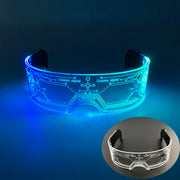 New Colorful LED Glasses Women Men Decor Eyewear Luminous Party Glasses Glowing For  Rave Night Club Bar  Dancing Party