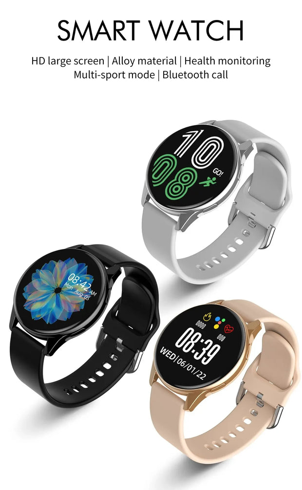 LIGE New Smart Watch 2025 Wireless Charging Smartwatch Bluetooth Calls Watches Men Women Fitness Bracelet Custom Watch Face +Box
