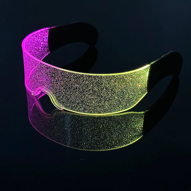 New Colorful LED Glasses Women Men Decor Eyewear Luminous Party Glasses Glowing For  Rave Night Club Bar  Dancing Party