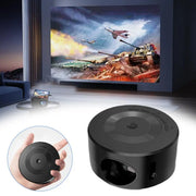 New Mini Home Micro Projector Portable Outdoor Support 1080P Built In Speaker Wired Same Screen Mobile Phone Movie Projector