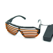 LED Glowing Glasses Gafas Luminous Bril Neon Christmas Glow Sunglasses Flashing Light Glass for Party Supplies Prop Costumes New