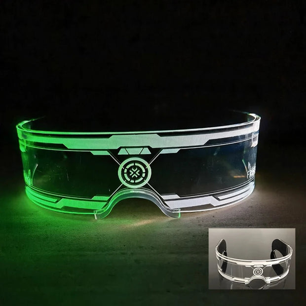 New Colorful LED Glasses Women Men Decor Eyewear Luminous Party Glasses Glowing For  Rave Night Club Bar  Dancing Party