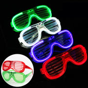 10/20/30/40/50Pcs Glow Glasses Party Glow in the Dark Light Up LED Glasses Neon Favors Sunglasses for Wedding Birthday Party