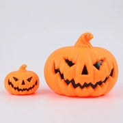 LED Pumpkin Lantern Halloween Ghost Face Christmas Gift Festival Party Atmosphere Light Glow-in-the-dark Decor Light Ornaments