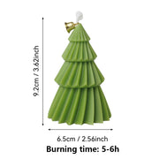 Handcrafted Christmas Tree Scented Candles | Creative Festive Ornament & Perfect Gift for Xmas Lovers | Premium Fragrant Decor