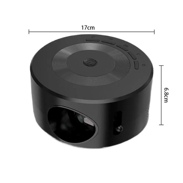 New Mini Home Micro Projector Portable Outdoor Support 1080P Built In Speaker Wired Same Screen Mobile Phone Movie Projector