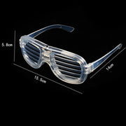10/20/30/40/50Pcs Glow Glasses Party Glow in the Dark Light Up LED Glasses Neon Favors Sunglasses for Wedding Birthday Party