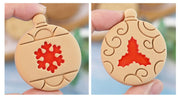 Christmas Cookie Mold Set Creative Baking Tools Holiday Biscuit Cutter Sugar Cookie Shaper DIY Kitchen Accessories for Baking