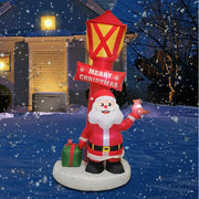 Blow Ups Santa Snowman House Yard Decorations Holiday Winter Indoor Outdoor Christmas Santa Claus Christmas Inflatable Decor