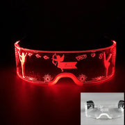 New Colorful LED Glasses Women Men Decor Eyewear Luminous Party Glasses Glowing For  Rave Night Club Bar  Dancing Party