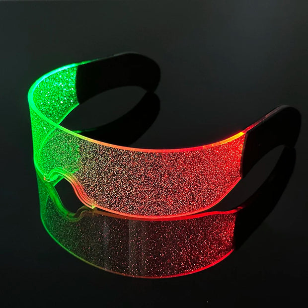 New Colorful LED Glasses Women Men Decor Eyewear Luminous Party Glasses Glowing For  Rave Night Club Bar  Dancing Party