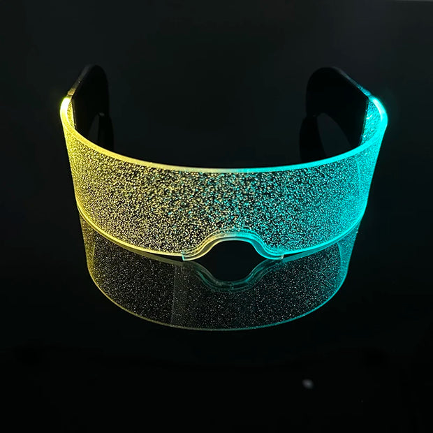 New Colorful LED Glasses Women Men Decor Eyewear Luminous Party Glasses Glowing For  Rave Night Club Bar  Dancing Party