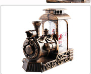 Christmas decorations, crystal ball, Christmas train, snowflake lights, Christmas tabletop ornaments, creative Christmas gifts