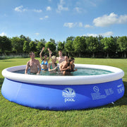 Extra Large Inflatable Pool for Kids and Adults
